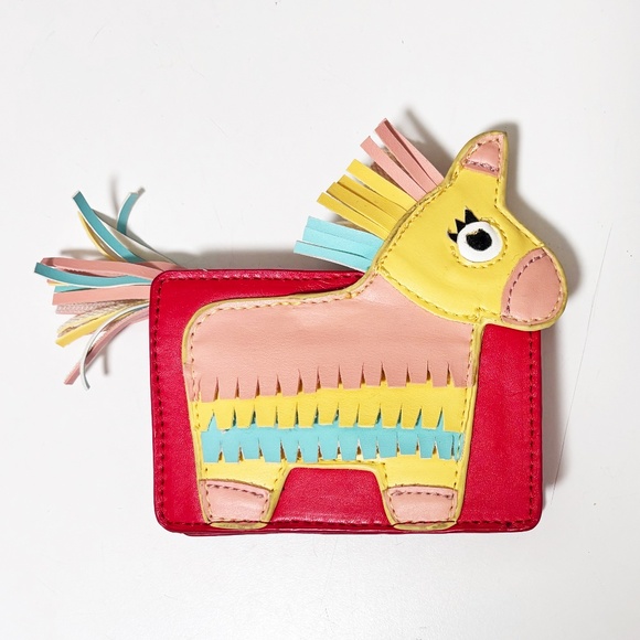 NEW - Rainbow Pinata Card Holder / Coin Purse - Picture 1 of 4